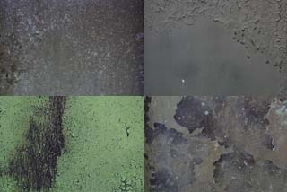 Corroded surface textures