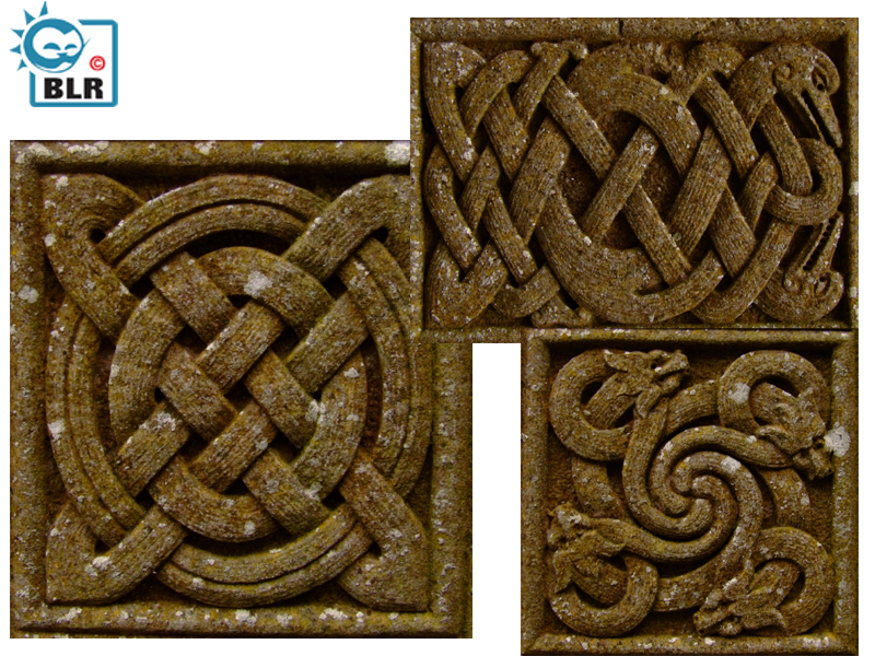 Celtic Carving stone  textures